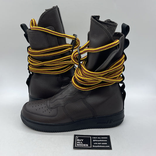 Size 9 - Nike SF Air Force 1 High Baroque Brown (AA1128-204)