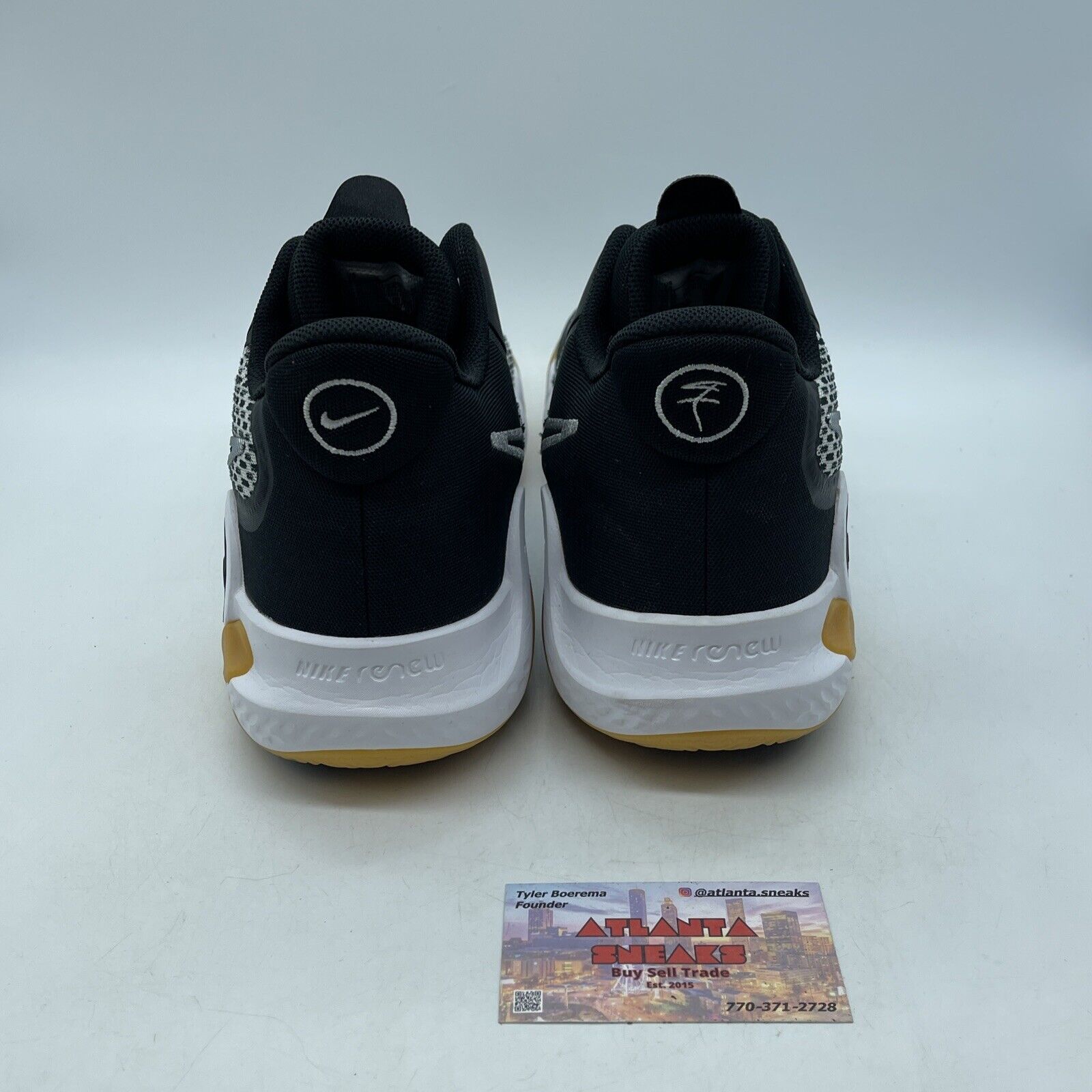 Size 12 - Nike KD Trey 5 IX Black Metallic Cool Grey Suede Leather (CW3400-006)
