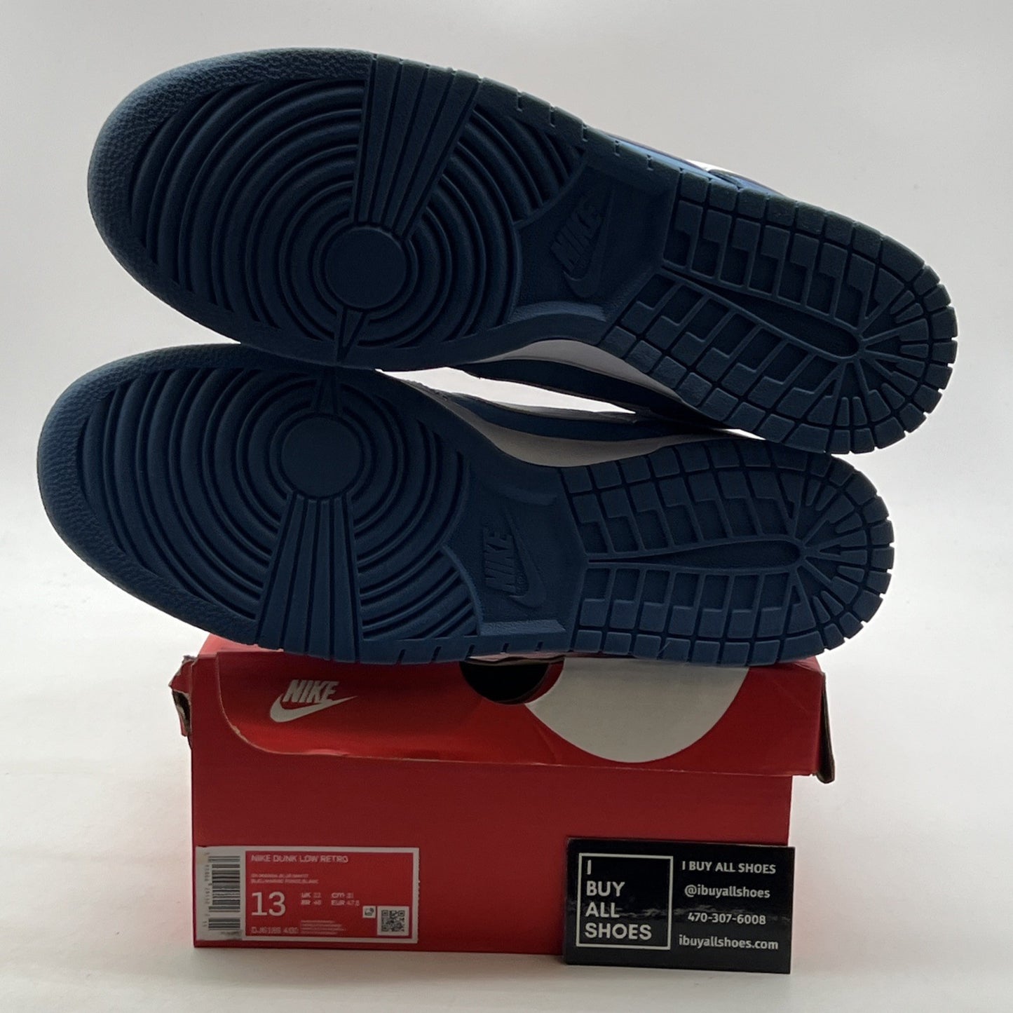 Size 13 - Nike Dunk Low Dark Marina Blue (DJ6188-400)