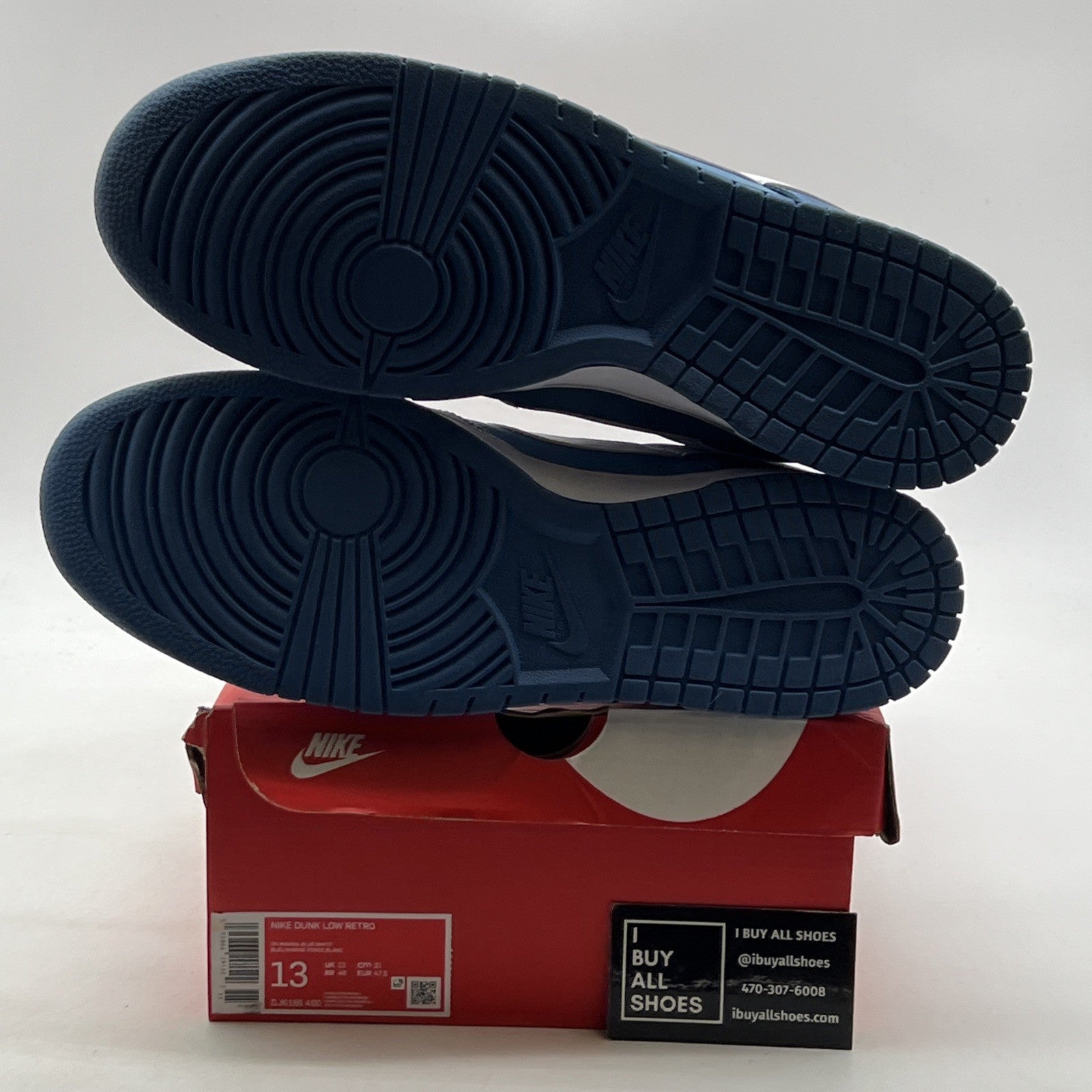 Size 13 - Nike Dunk Low Dark Marina Blue (DJ6188-400)