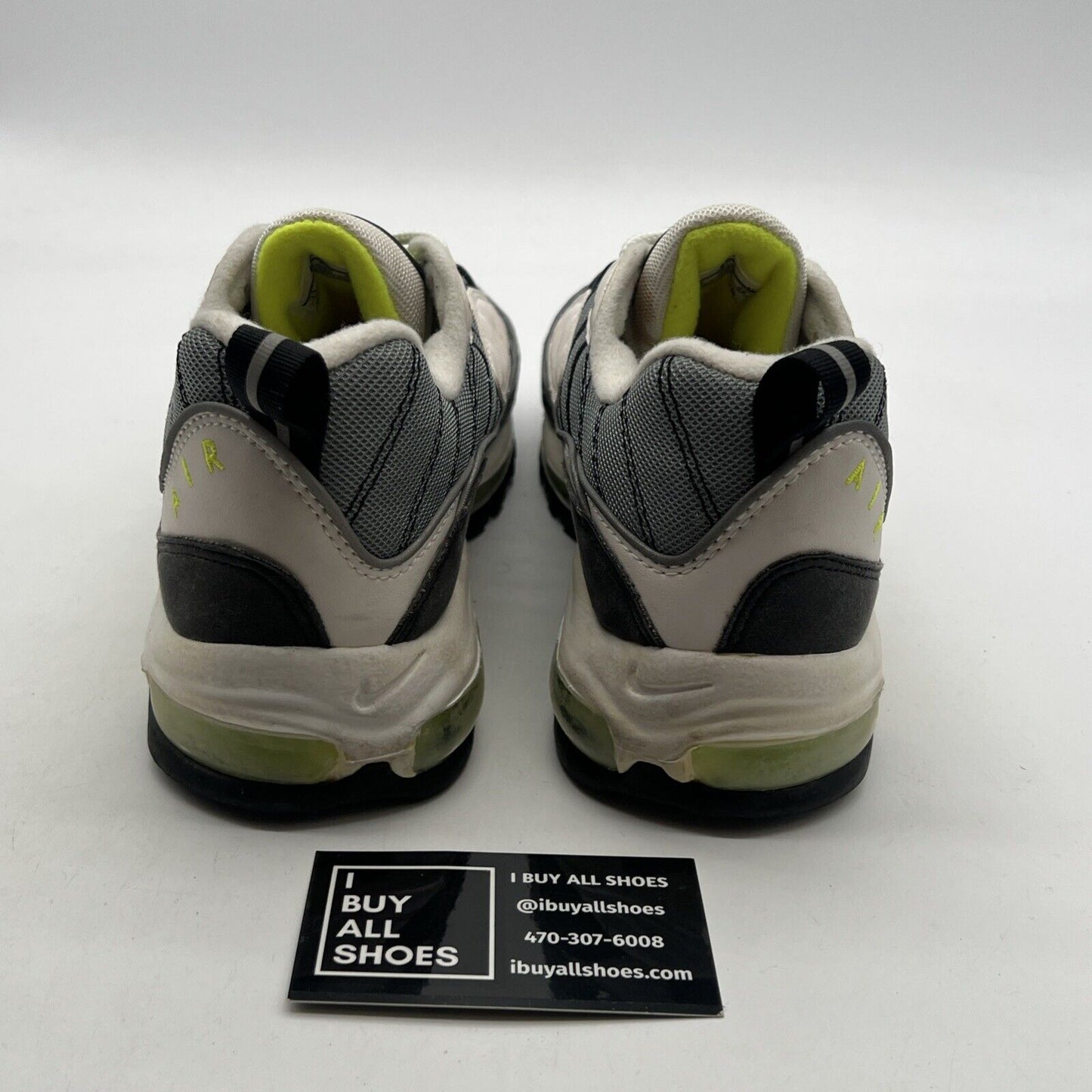 Size 11 - Nike Air Max 98 Cool Grey Volt (640744-002)
