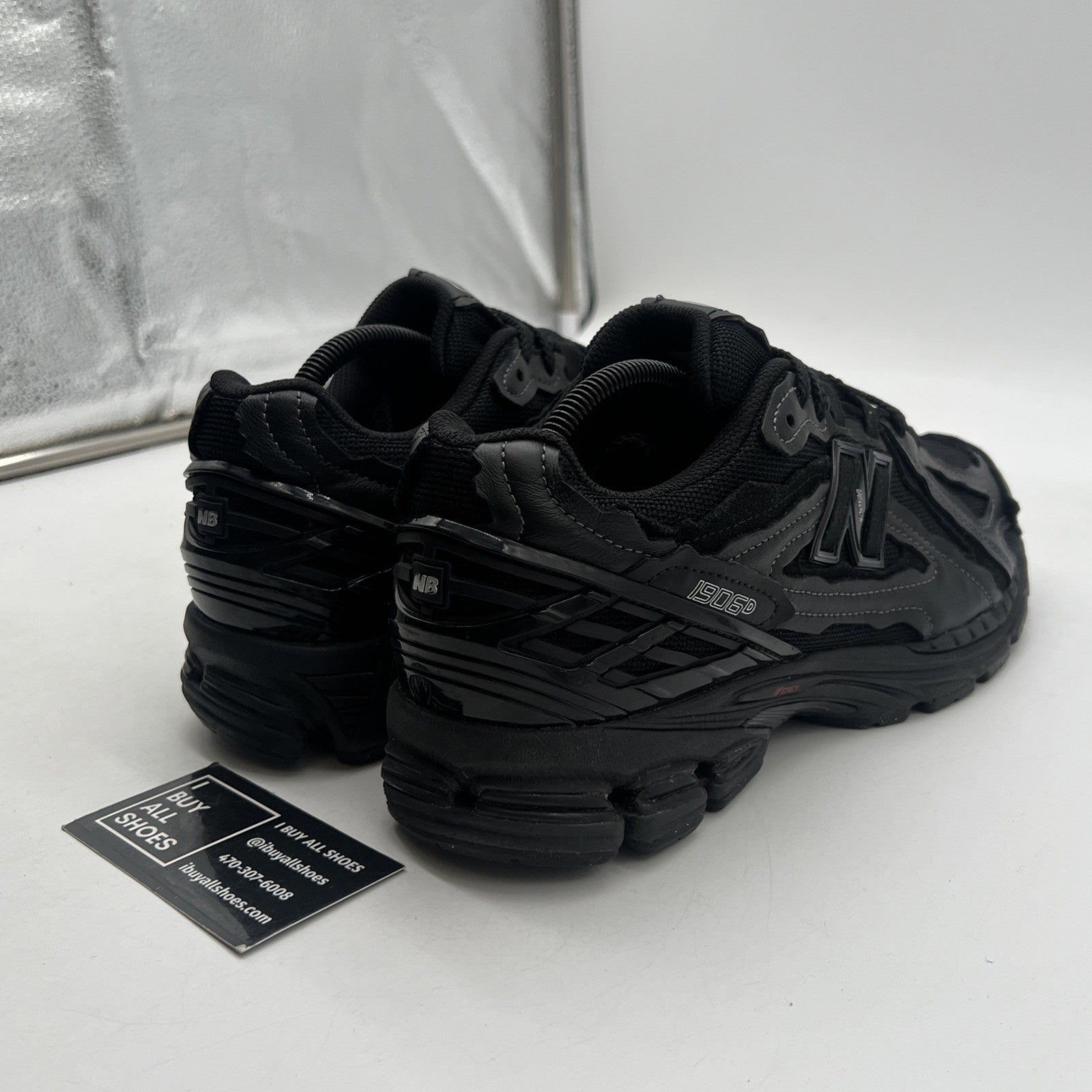 Size 9.5 - New Balance 1906D Protection Pack - Triple Black (M1906DF)