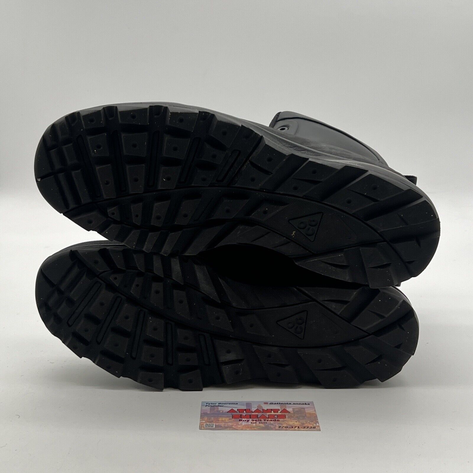 Size 12 - Nike Air Max Conquer ACG Watershield Black (472493-090)