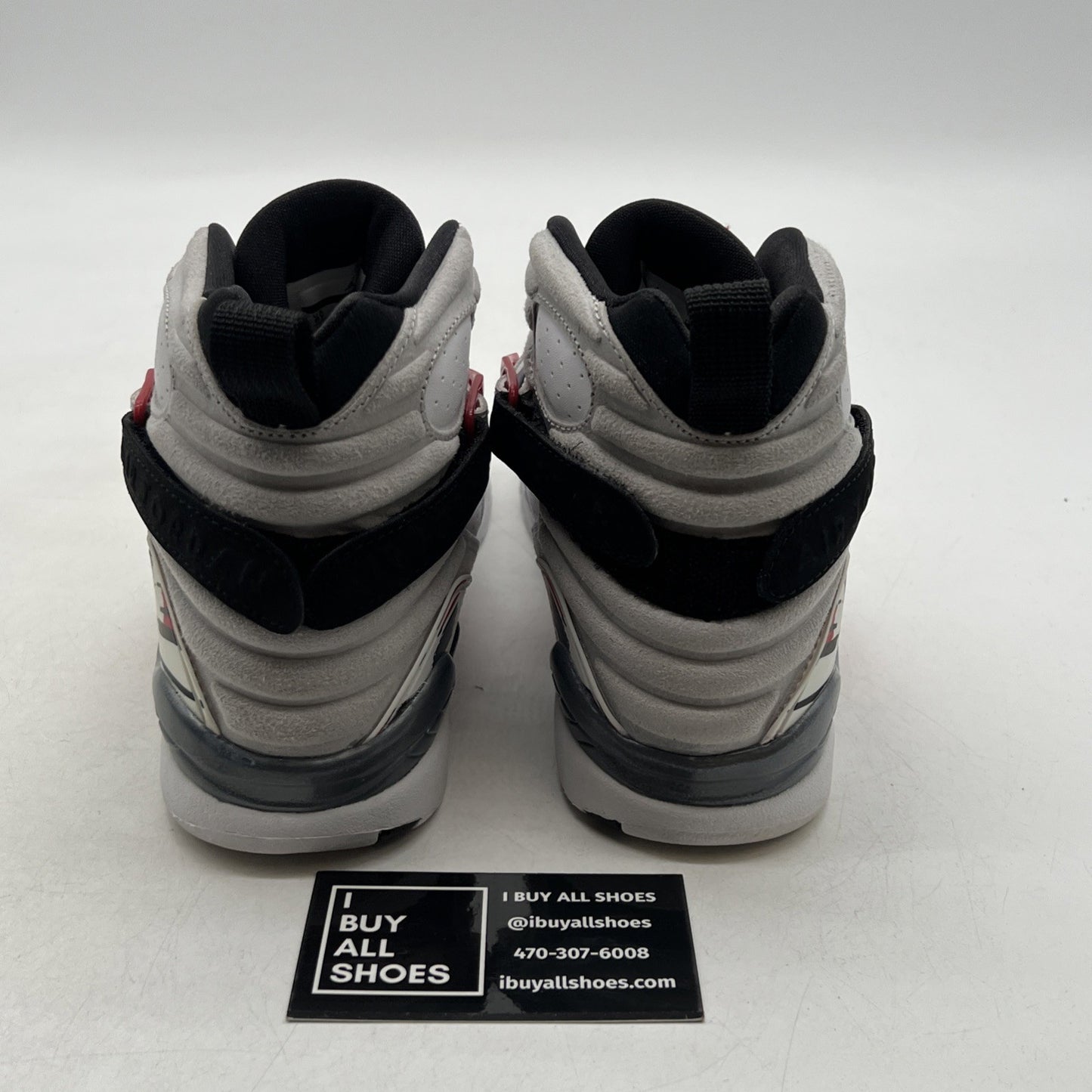 Size 6Y - Air Jordan 8 Retro White 2013 (305368-103)