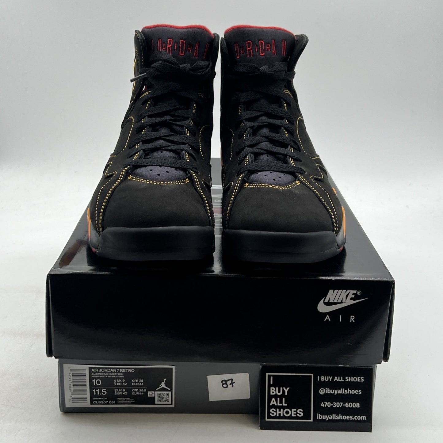 Size 10 - Air Jordan 7 Retro Citrus (CU9307-081)