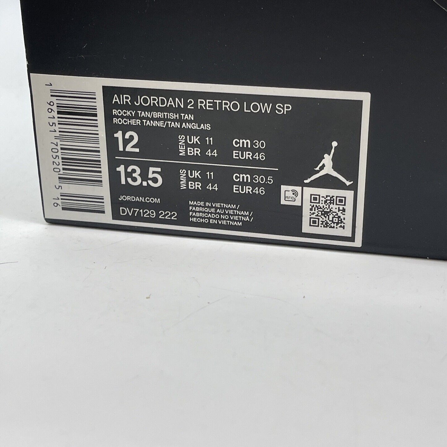 Size 12 - Air Jordan 2 Low 'Two 18 Detroit' Brown Suede Leather (DV7129-222)