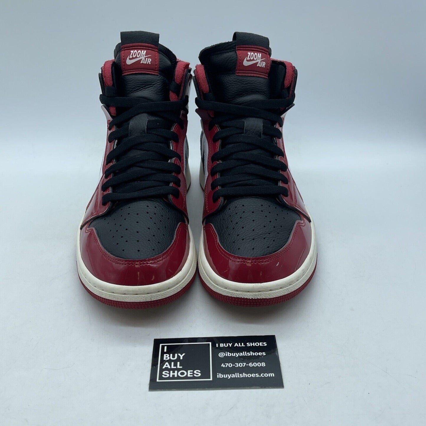 Size 9W - Air Jordan 1 Zoom Comfort High Chicago Bulls Leather (CT0979-610)