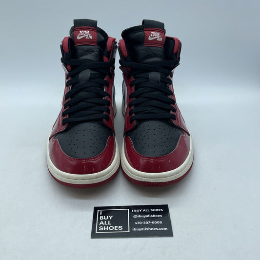 Size 9W - Air Jordan 1 Zoom Comfort High Chicago Bulls Leather (CT0979-610)