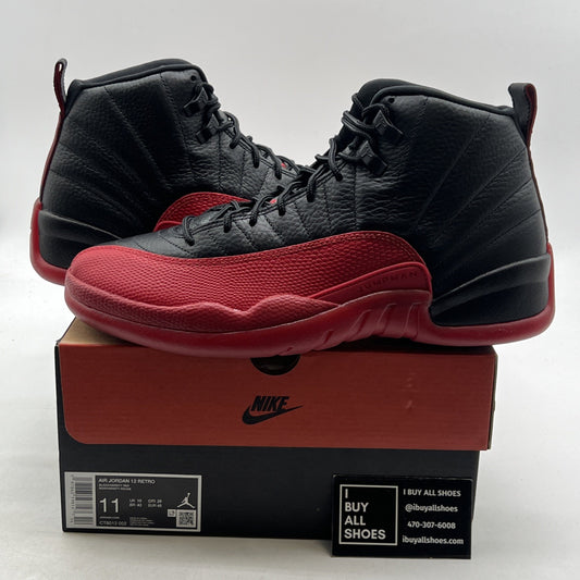 Size 11 - Air Jordan 12 Retro 2025 Flu Game (CT8013-002)