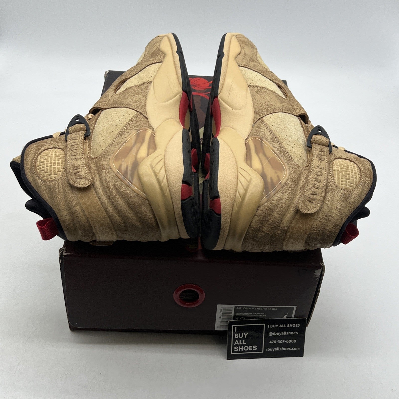 Size 13 - Rui Hachimura x Air Jordan 8 Retro SE Black Samurai (DO2496-700)