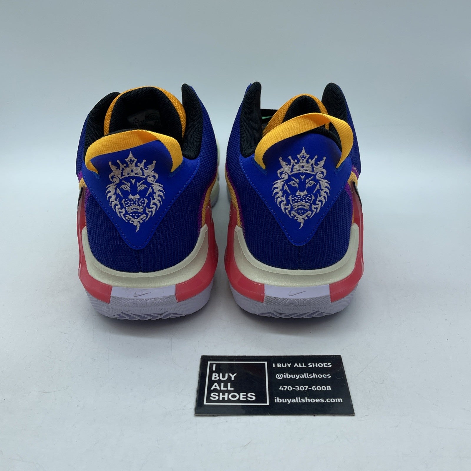 Size 11.5 - Nike LeBron Witness 7 Multi-Color Suede (DM1123-501)
