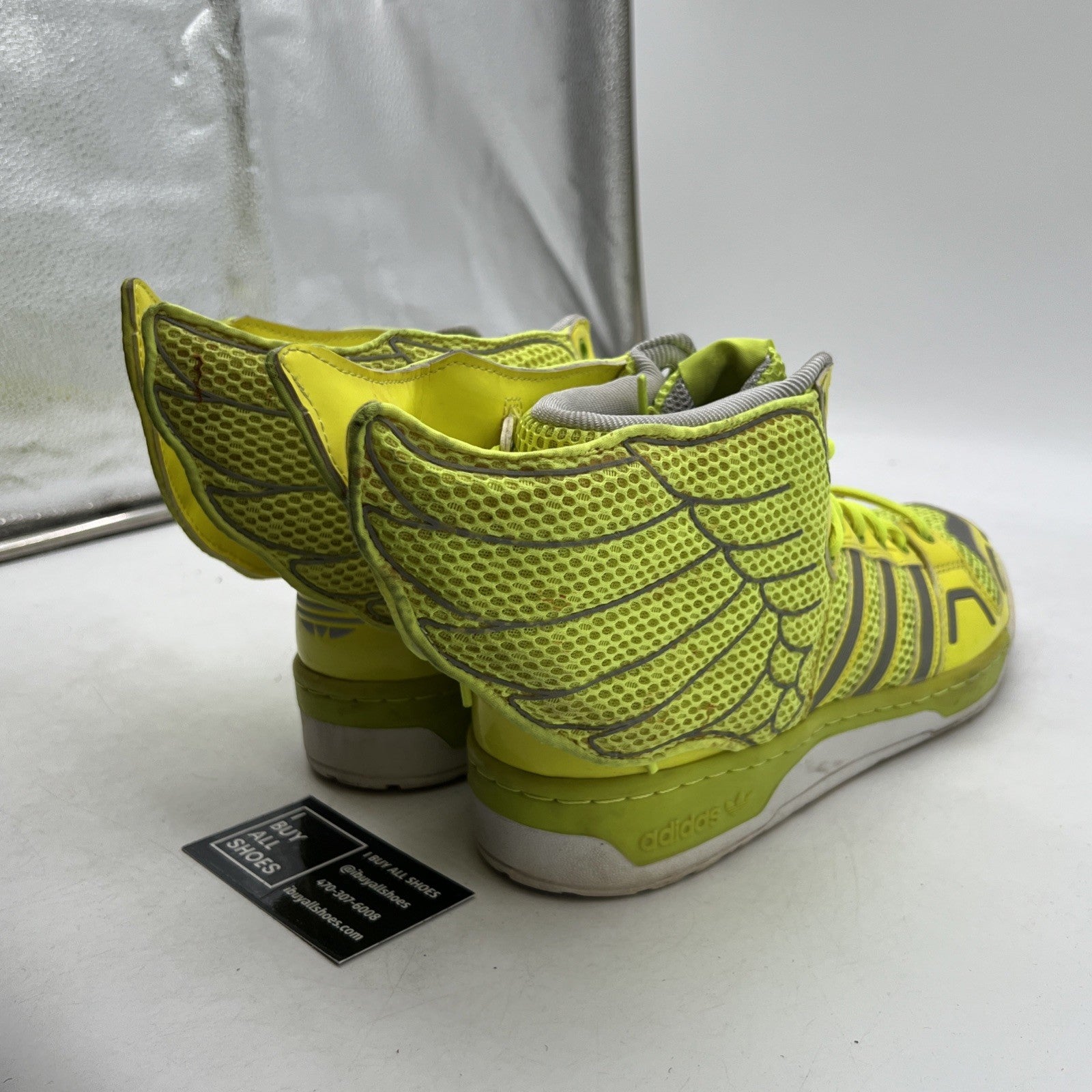 Size 12 - adidas Js Mesh Wings 2.0 Green (M20654)