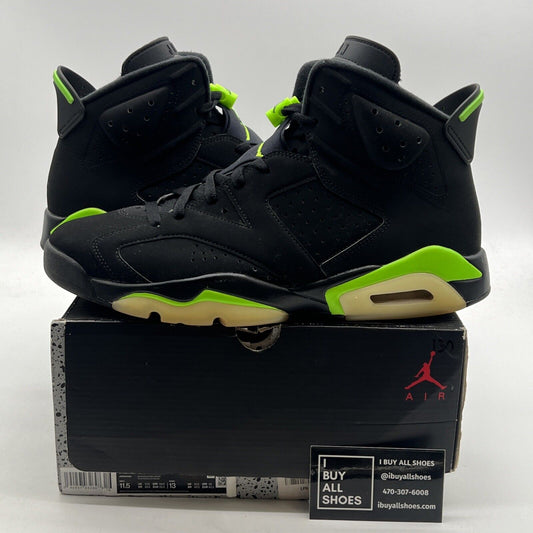 Size 11.5 - Air Jordan 6 Retro Electric Green 2021 (CT8529-003)