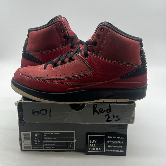 Size 9.5 - Air Jordan 2 Retro QF Candy Red (395709-601)