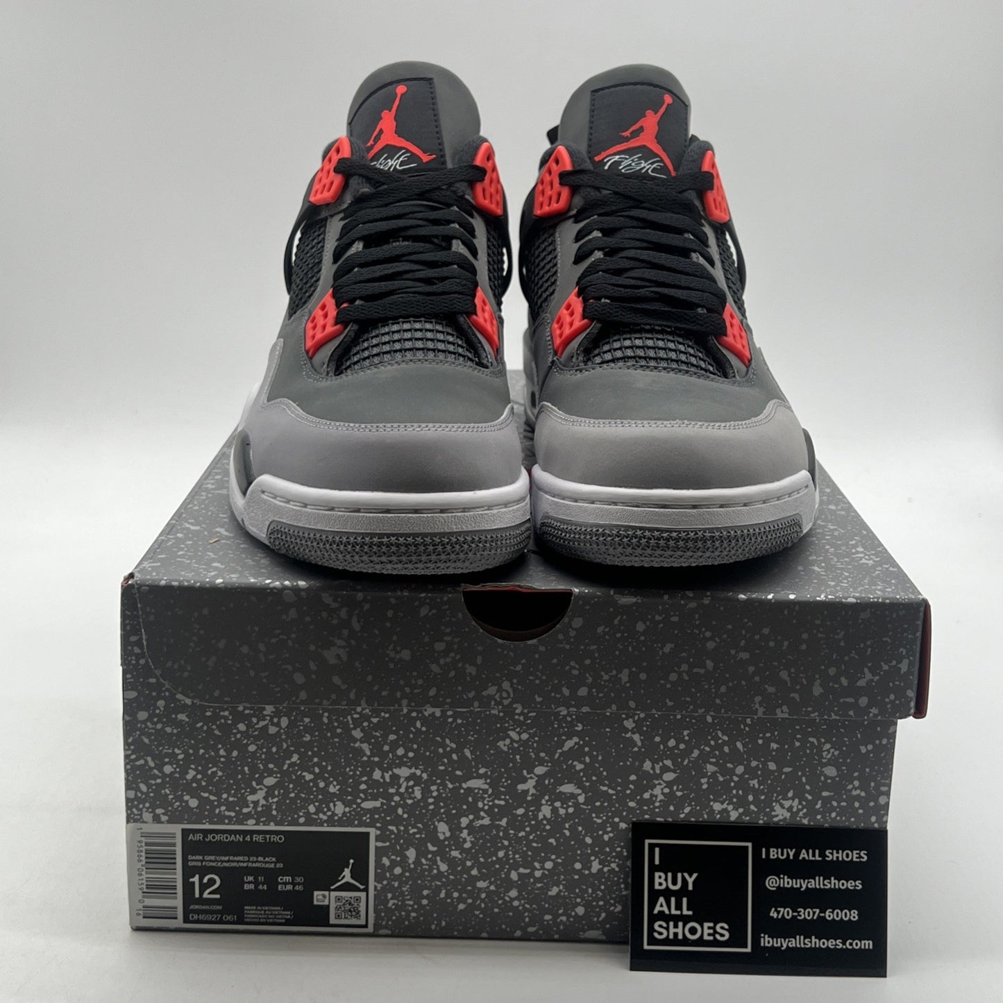 Size 12 - Air Jordan 4 Retro Mid Infrared (DH6927-061)