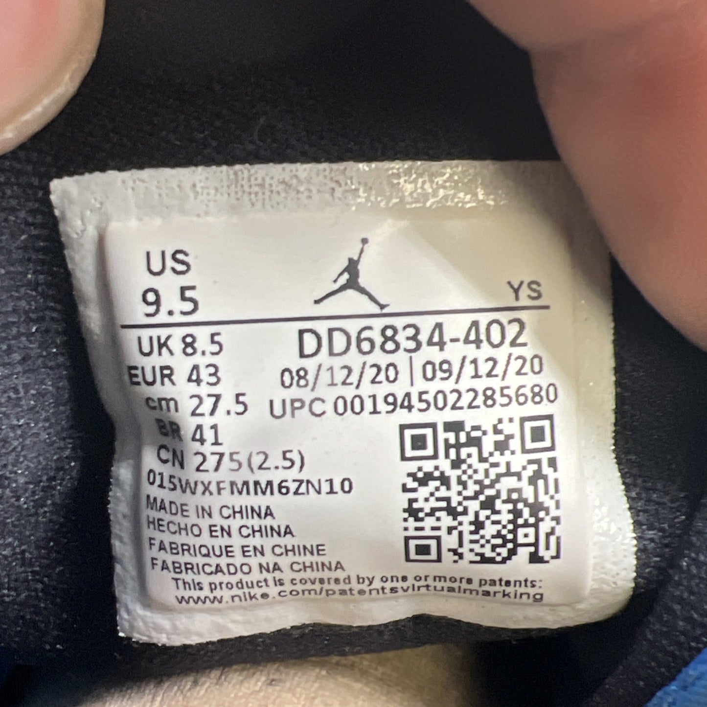 Size 9.5 - Air Jordan 1 SE Mid Signal Blue (DD6834-402)