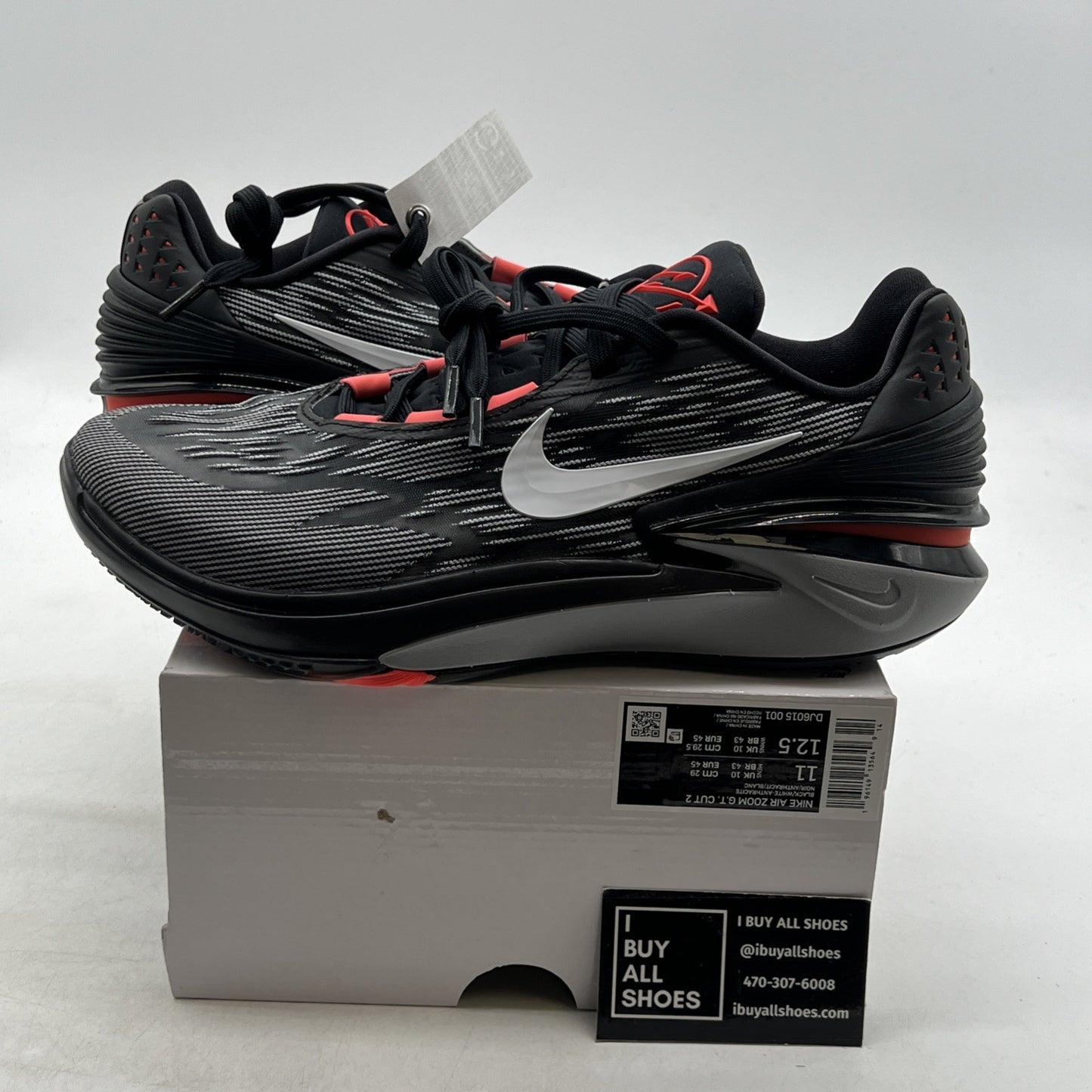 Size 11 - Nike Air Zoom GT Cut 2 Bred (DJ6015-001)