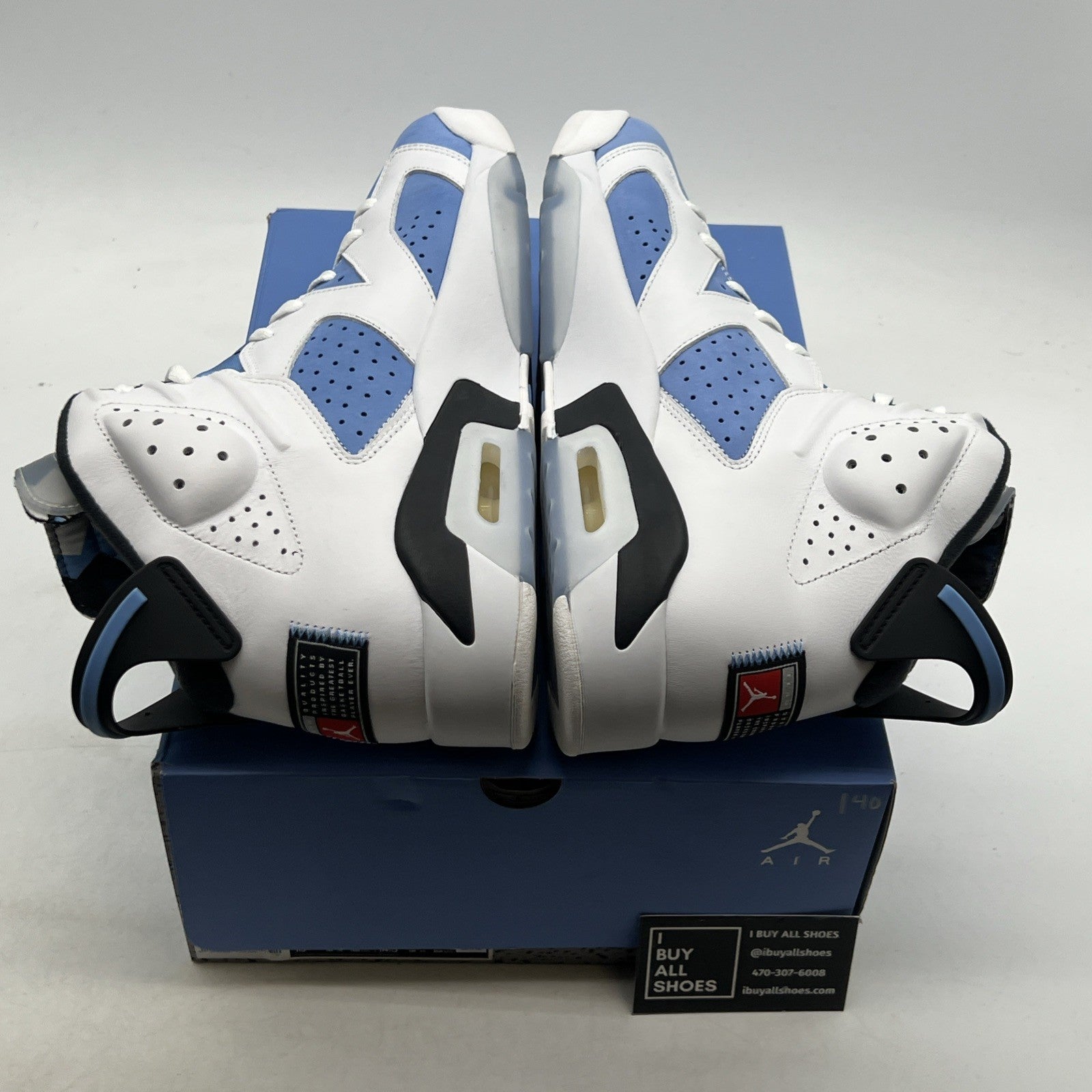Size 13 - Air Jordan 6 Retro Mid UNC Home (CT8529-410)