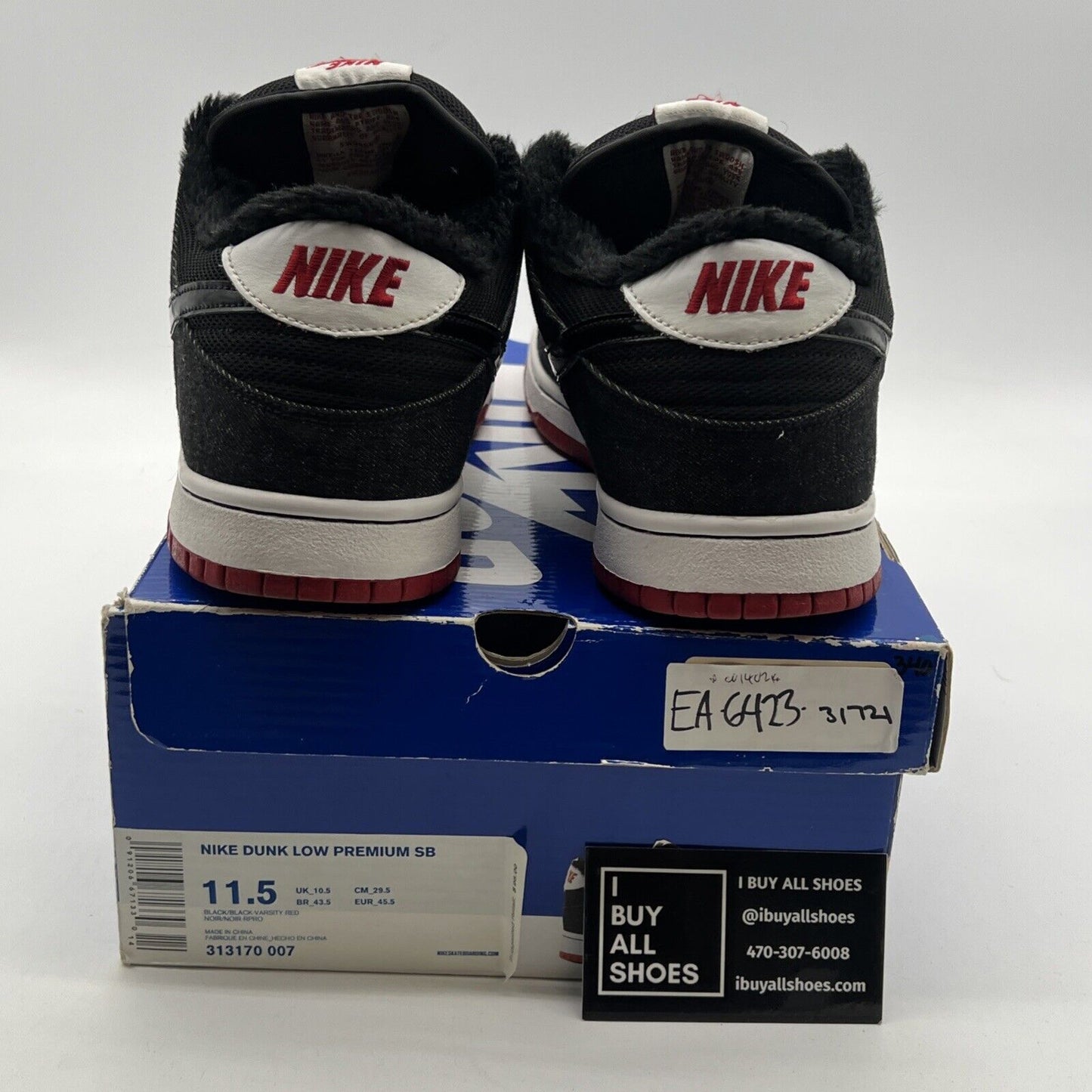 Size 11.5 - Nike Dunk Premium SB Low Larry Perkins (313170-007)