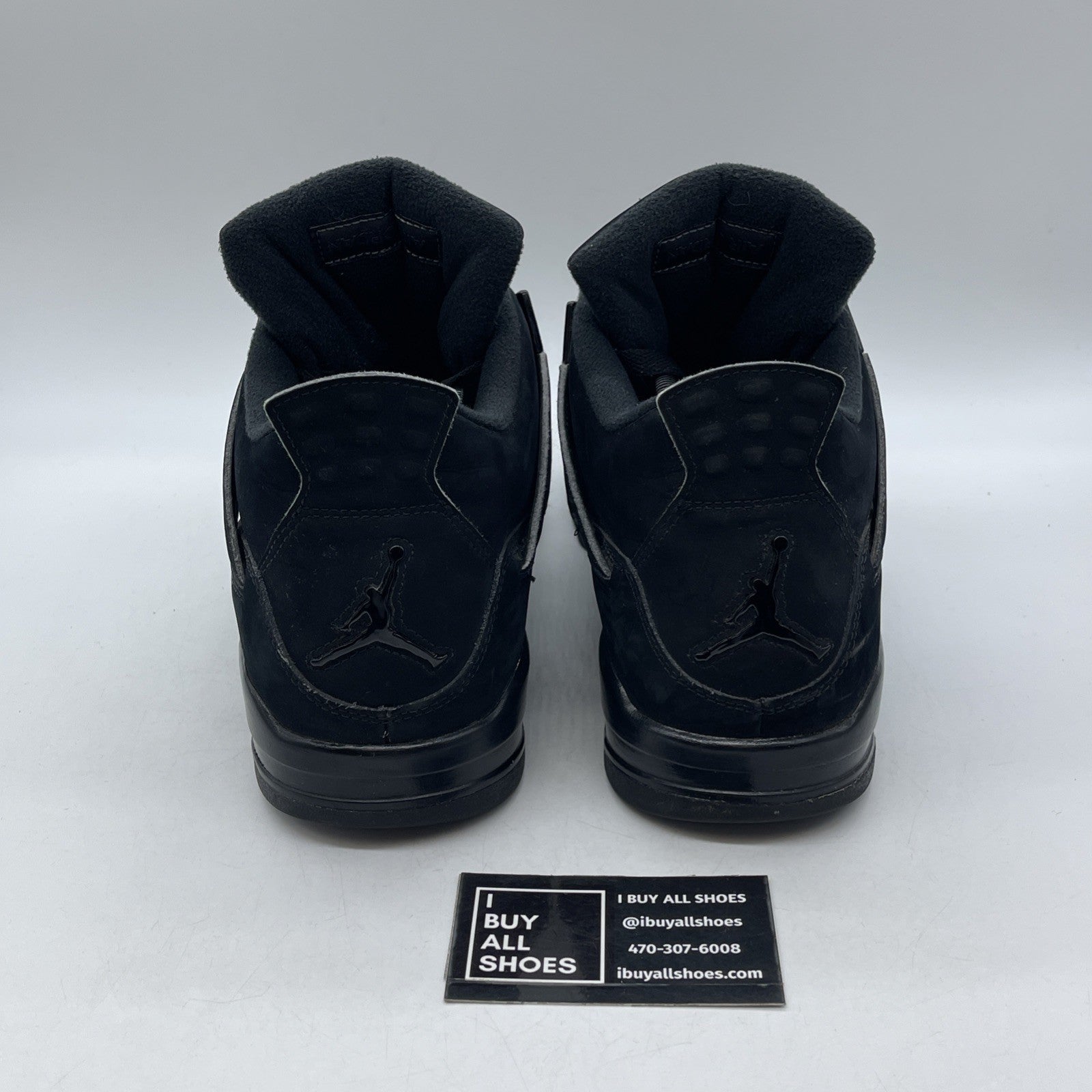 Size 11.5 - Air Jordan 4 Retro Mid Black Cat (CU1110-010)