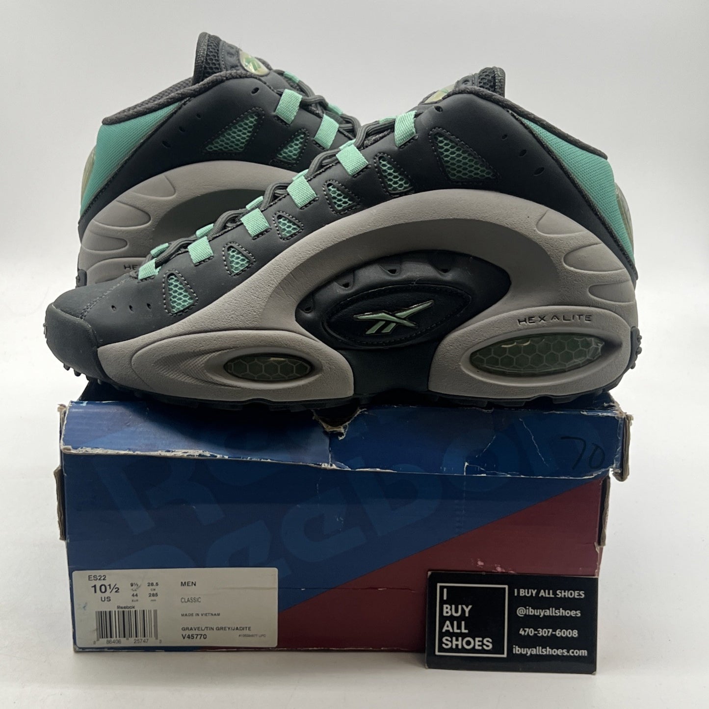 Size 10.5 - Reebok ES22 Gravel - (V45770)