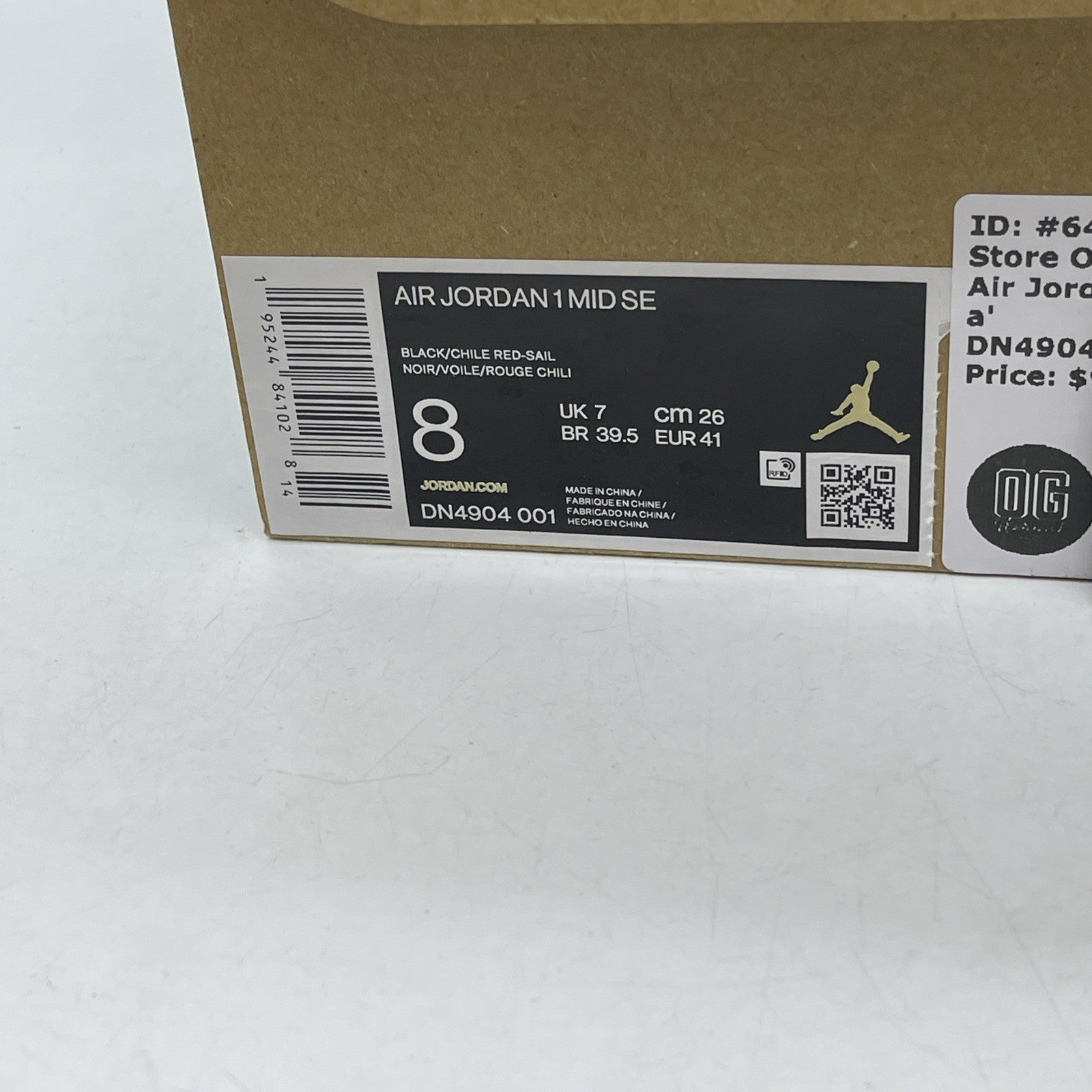 Size 8 - Air Jordan 1 SE Mid SiEMPRE Familia (DN4904-001)