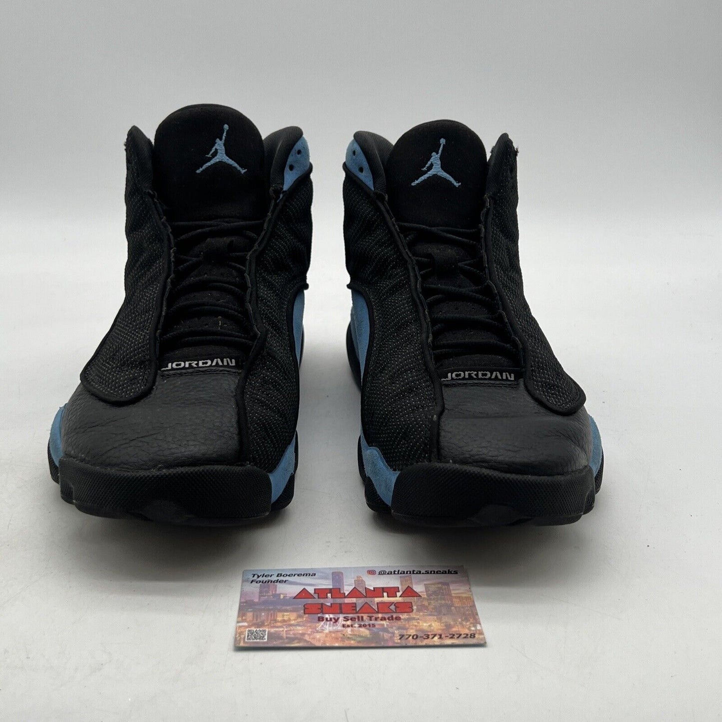 Size 10.5 - Jordan 13 Retro Mid Black University Blue (DQ8426-006)