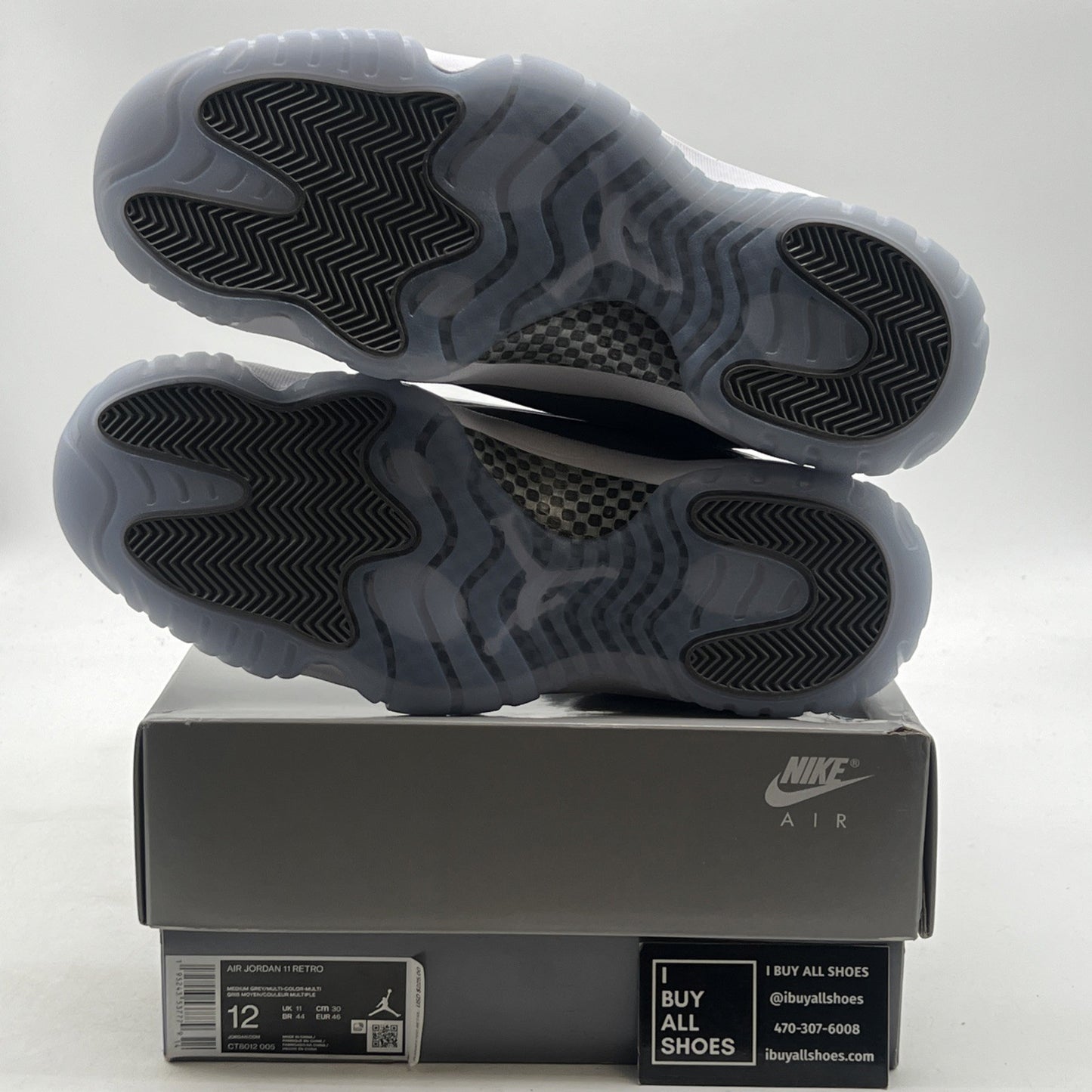 Size 12 - Air Jordan 11 Retro High Cool Grey (CT8012-005)