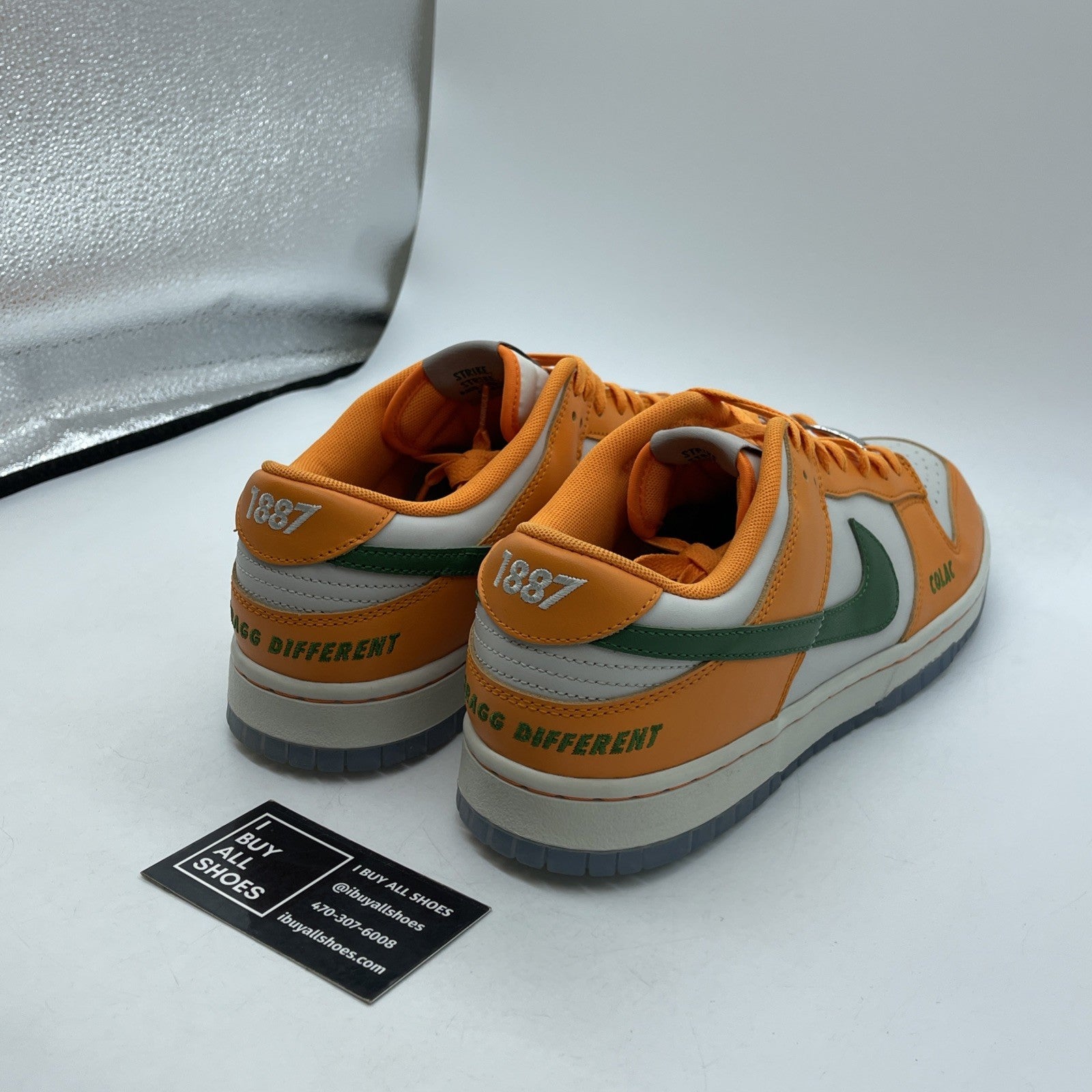 Size 10.5 - Nike Florida A&M University x Dunk Low Rattlers (DR6188-800)