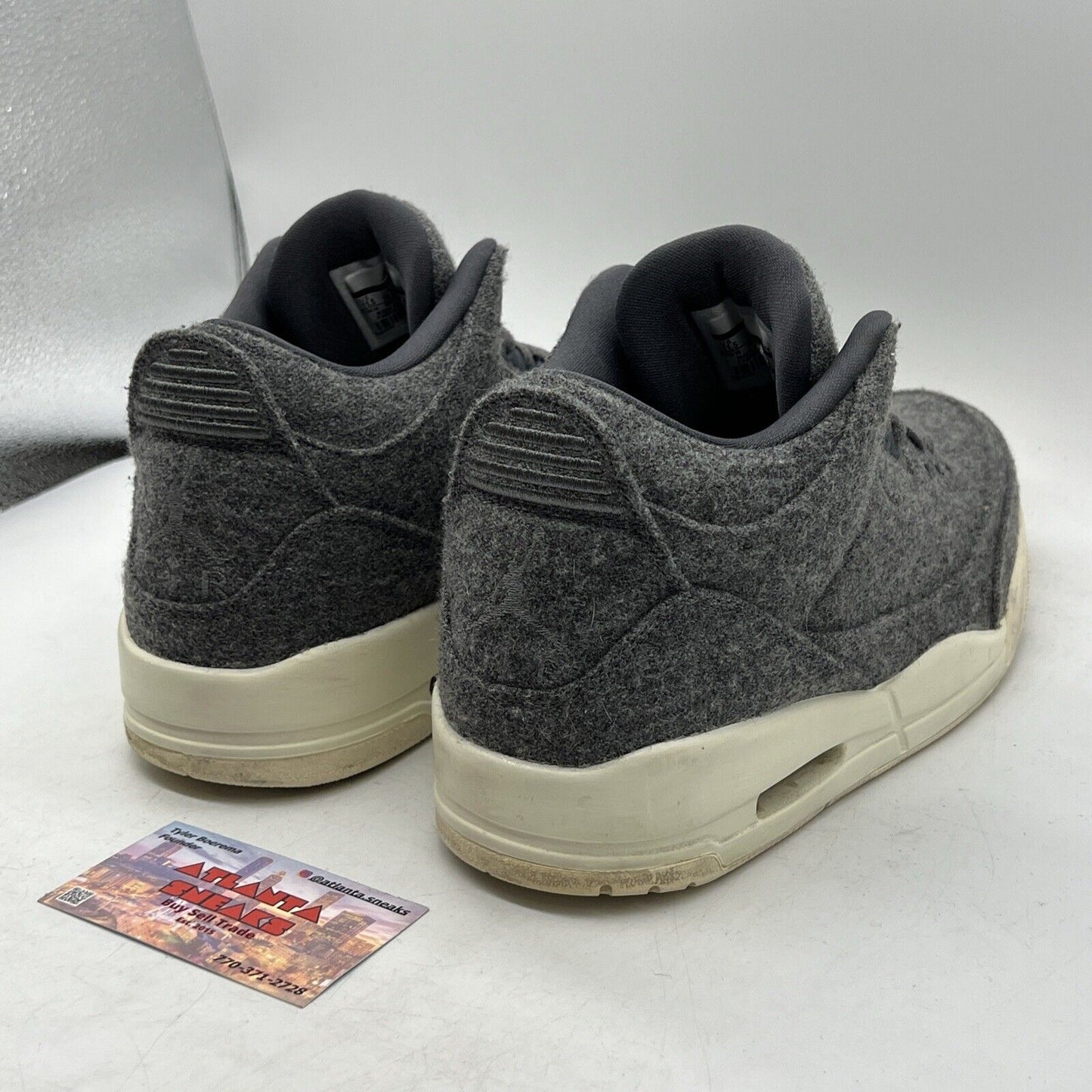 Size 11.5 - Air Jordan 3 Retro Wool White (854263-004)