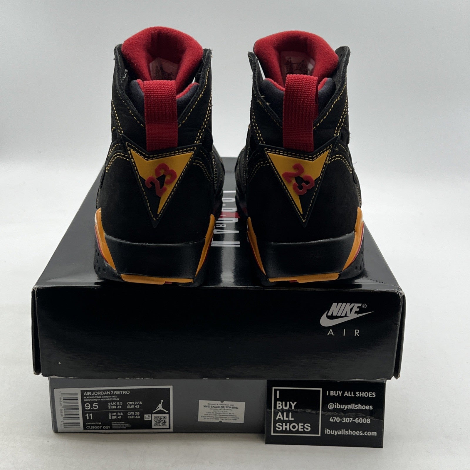 Size 9.5 - Air Jordan 7 Retro Citrus (CU9307-081)