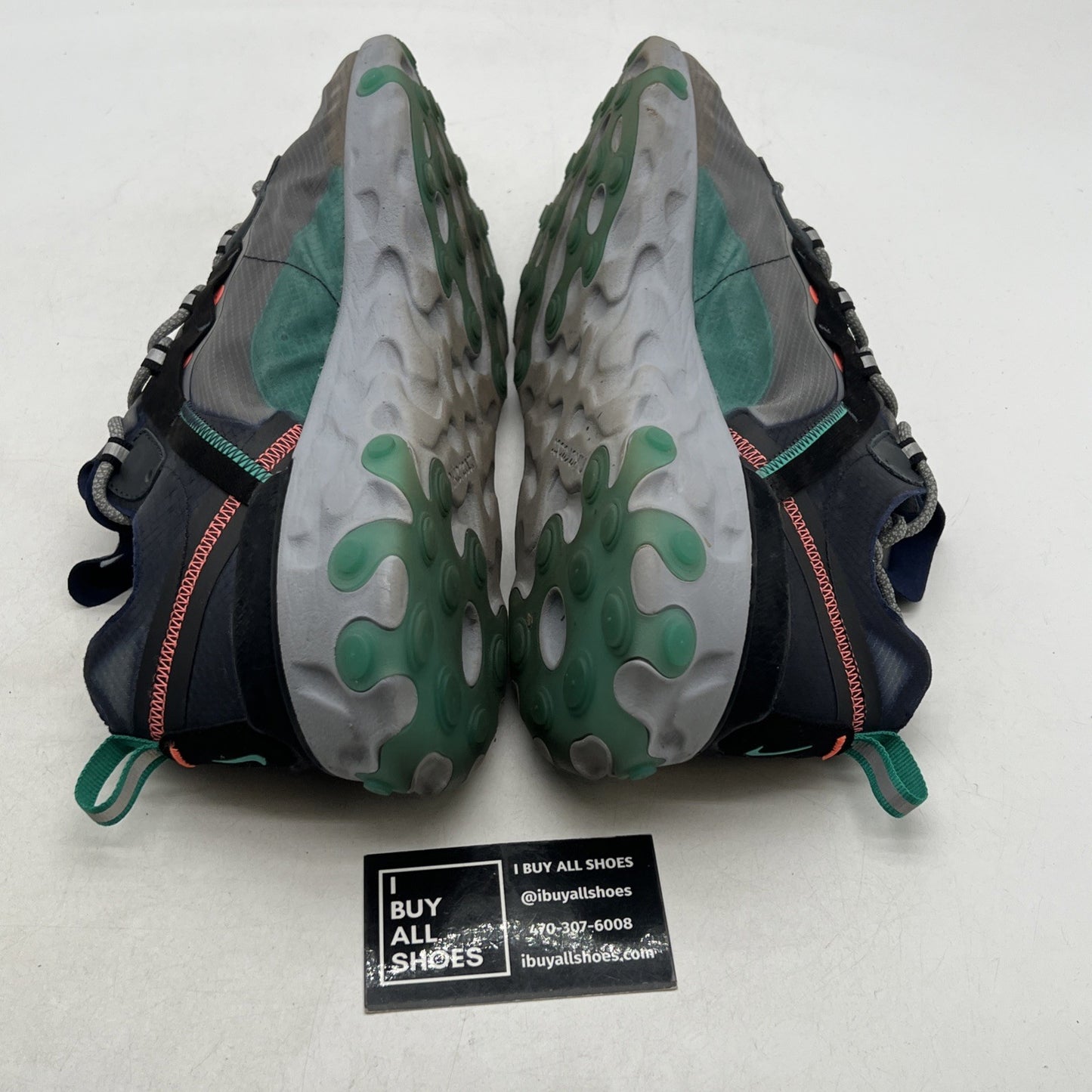 Size 12 - Nike React Element 87 Neptune Green (AQ1090-005)