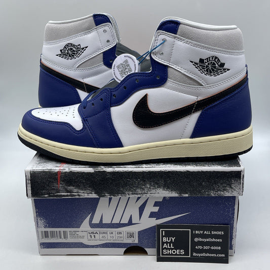 Size 11 - Air Jordan 1 Retro OG High Rare Air Deep Royal Blue (DZ5485-100)