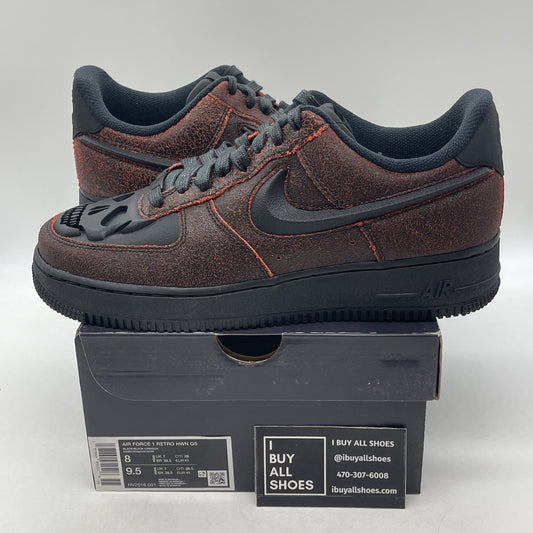Size 8 - Nike Air Force 1 Low Halloween Skull (HV2016-001)