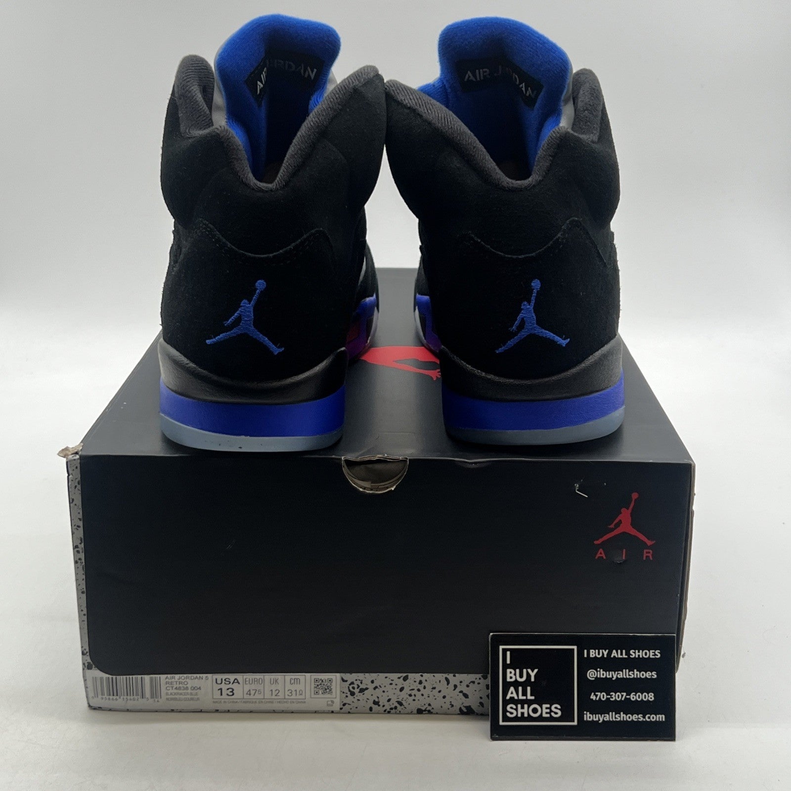 Size 13 - Air Jordan 5 Retro Mid Racer Blue (CT4838-004)
