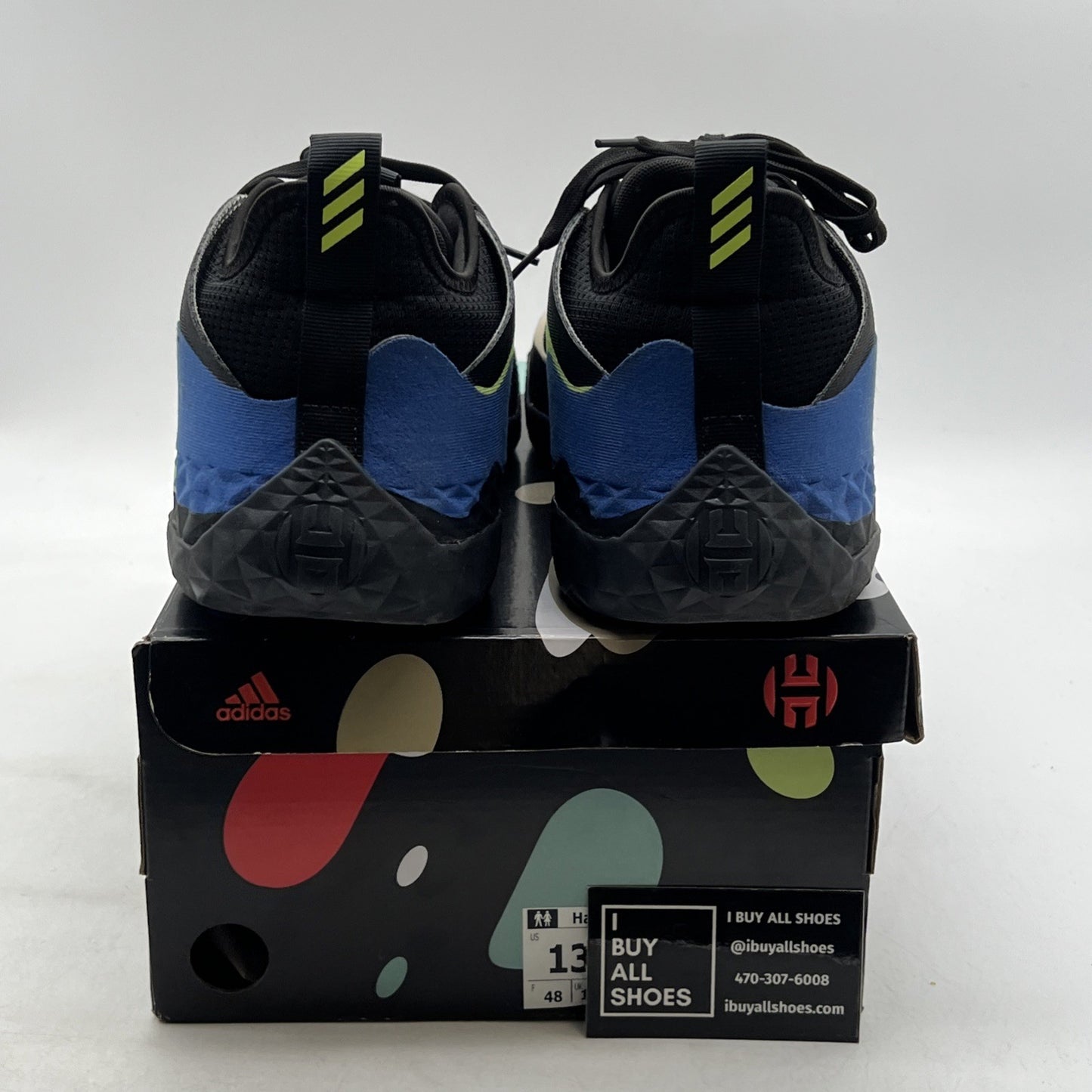 Size 13 - adidas Harden Vol. 5 Futurenatural Black (FZ1070)