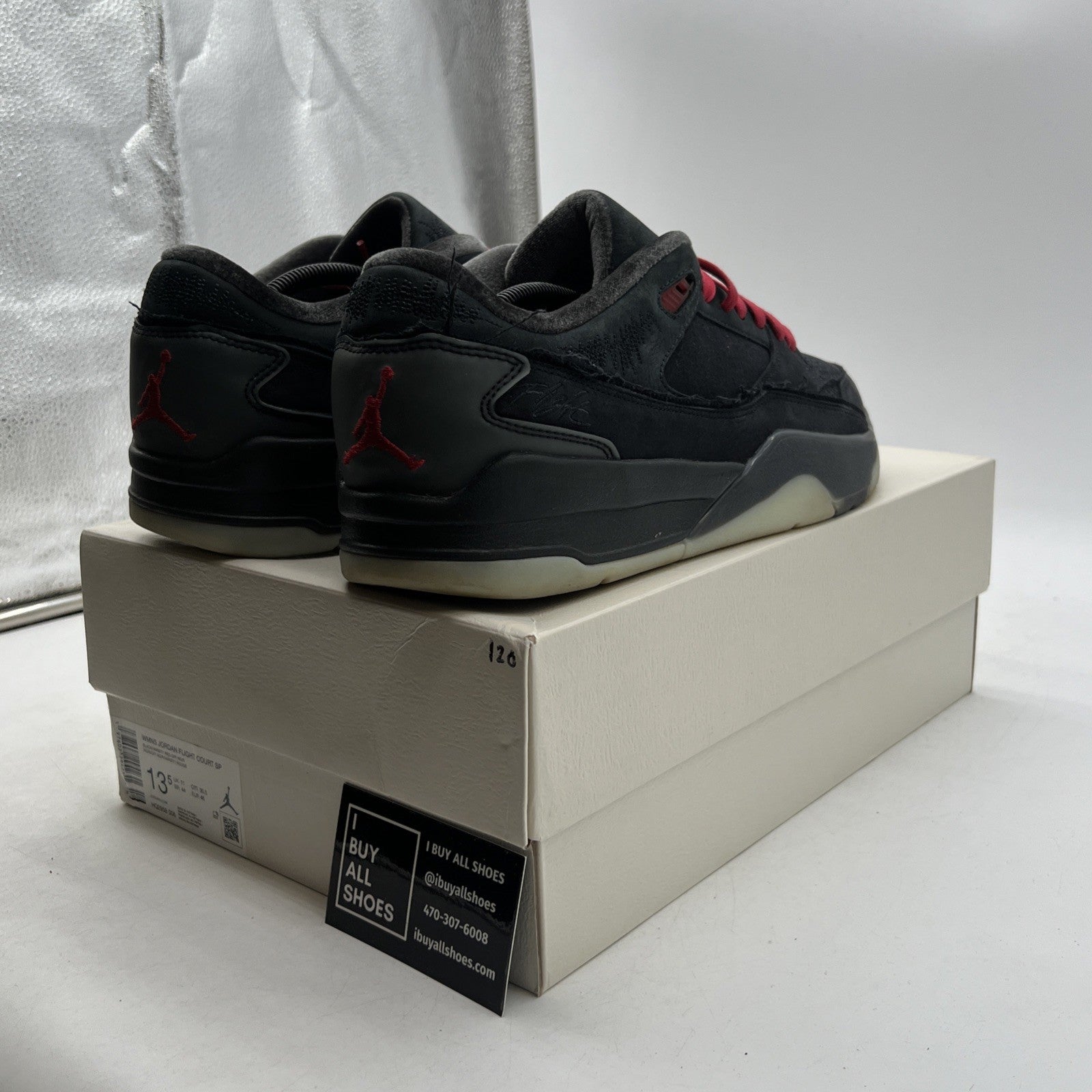 Size 13.5 - Who Decides War x Jordan Flight Court The World Is Your Court