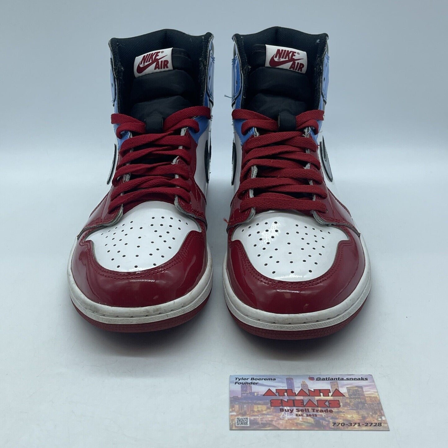 Size 11.5 - Jordan 1 Retro OG High Fearless Red Blue White Black (CK5666-100)