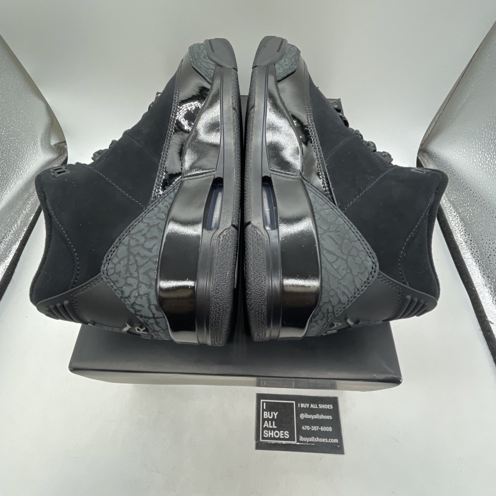 Size 9 - Air Jordan 3 Retro 2025 Black Cat (CT8532-001)