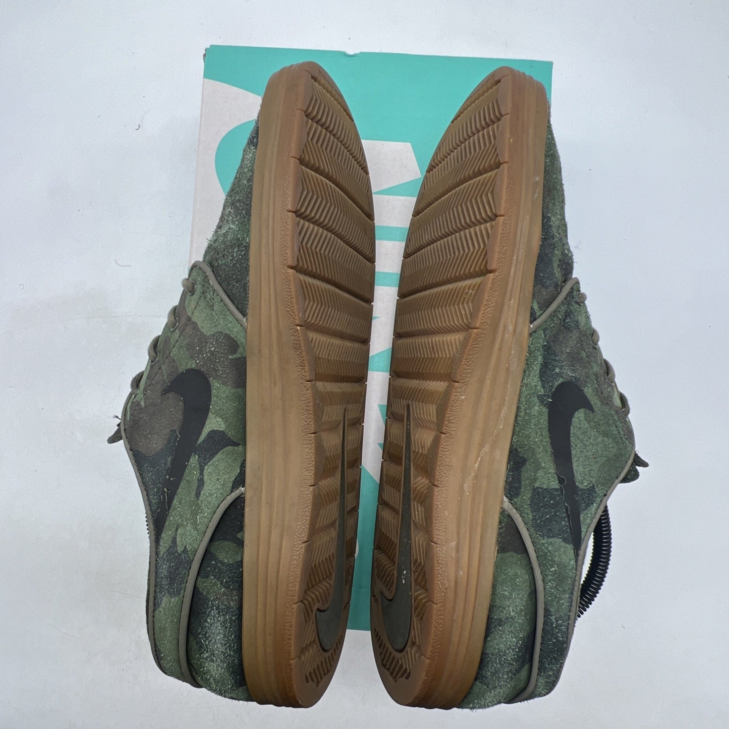 Size 10 - Nike Lunar Stefan Janoski Green (669563-302)