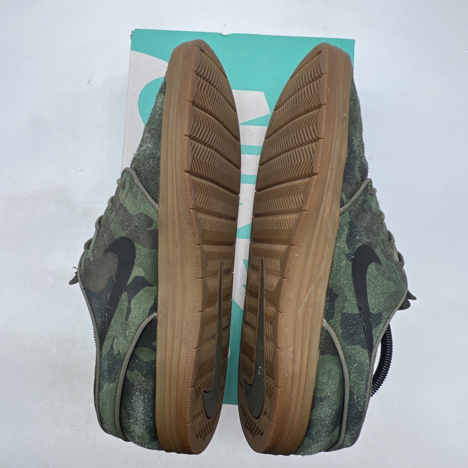 Size 10 - Nike Lunar Stefan Janoski Green (669563-302)
