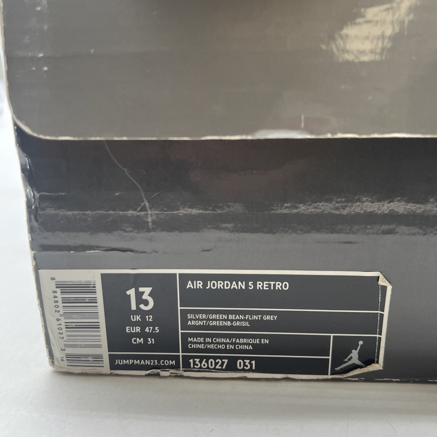 Size 13 - Air Jordan 5 Retro 2006 Green Bean (136027-031)