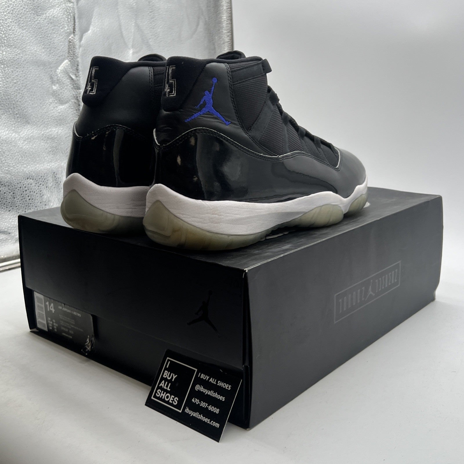 Size 14 - Air Jordan 11 Retro High Space Jam (378037-003)
