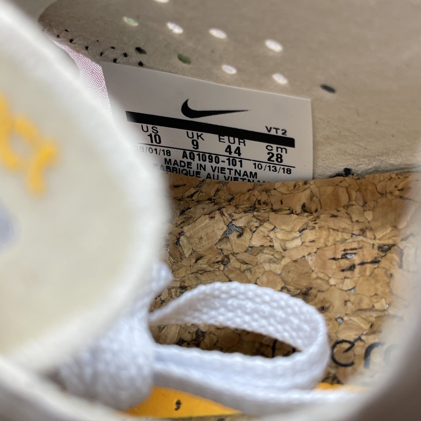 Size 10 - Nike React Element 87 Light Orewood Brown Suede (AQ1090-101)