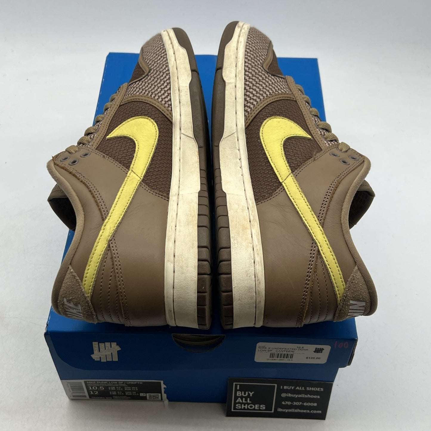 Size 10.5 - Nike Undefeated x Dunk SP Low Canteen (DH3061-200)