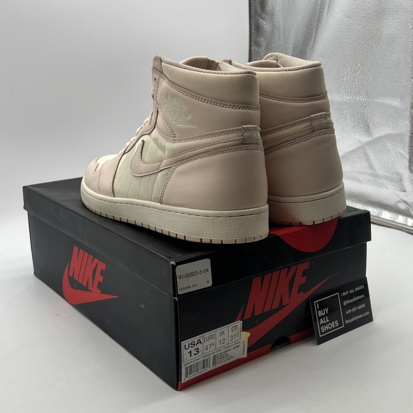 Size 13 - Air Jordan 1 Retro OG High Guava Ice (555088-801)
