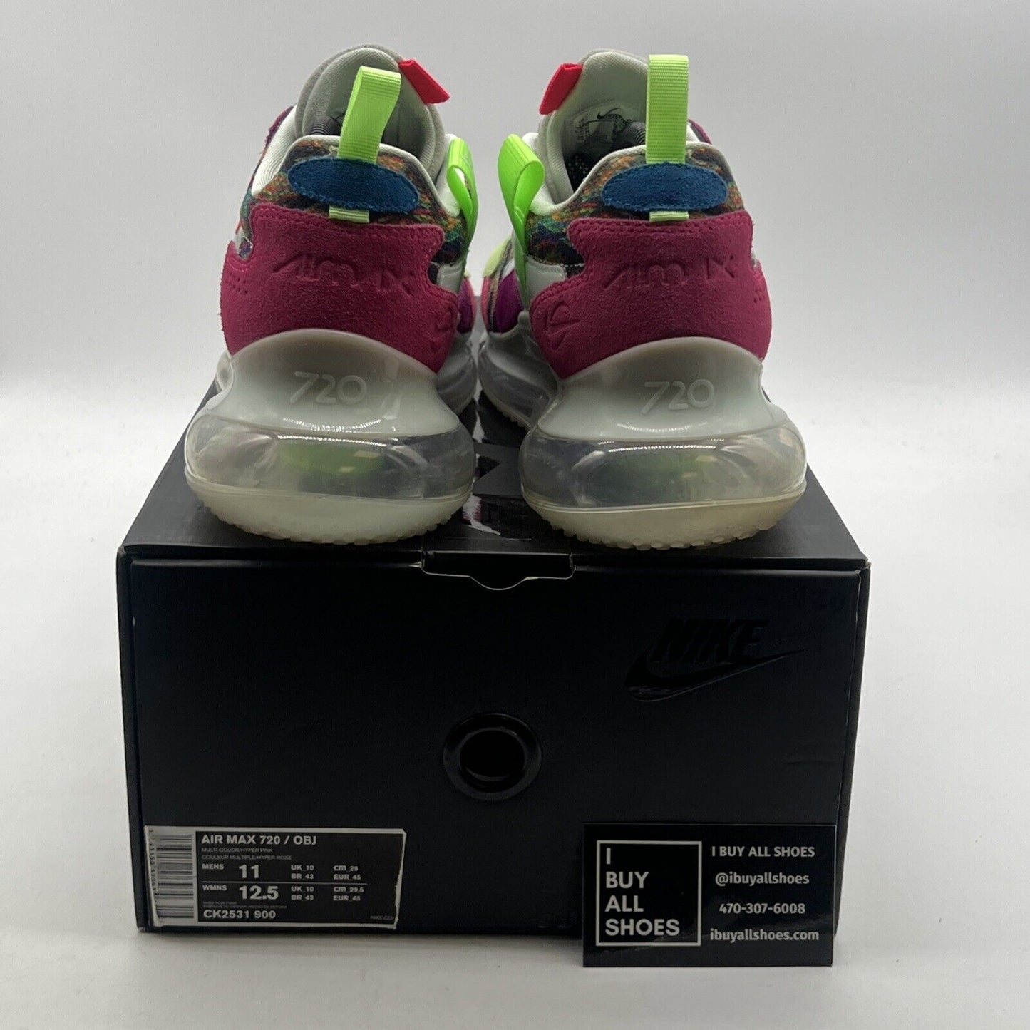 Size 11 - Nike Odell Beckham Jr x Air Max 720 Young King Of The Drip CK2531-900