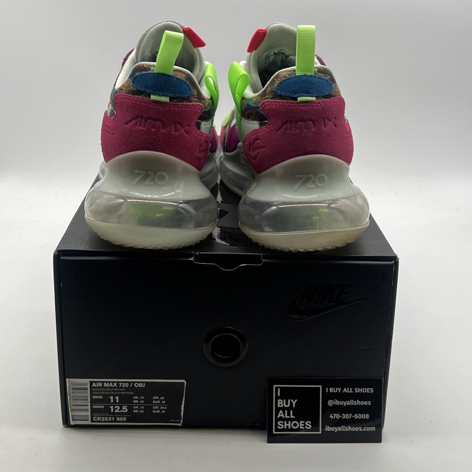 Size 11 - Nike Odell Beckham Jr x Air Max 720 Young King Of The Drip CK2531-900