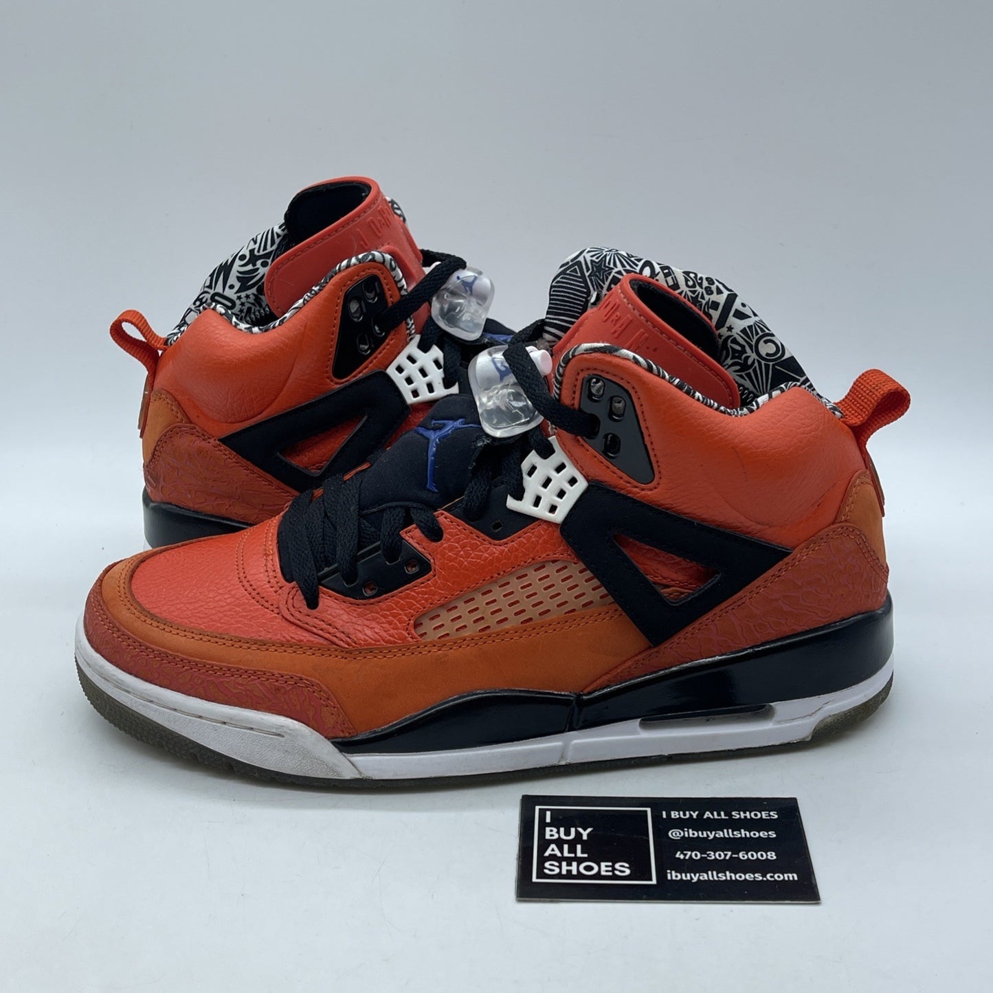 Size 9 - Jordan Spizike New York Knicks Red Black Suede Leather (315371-805)