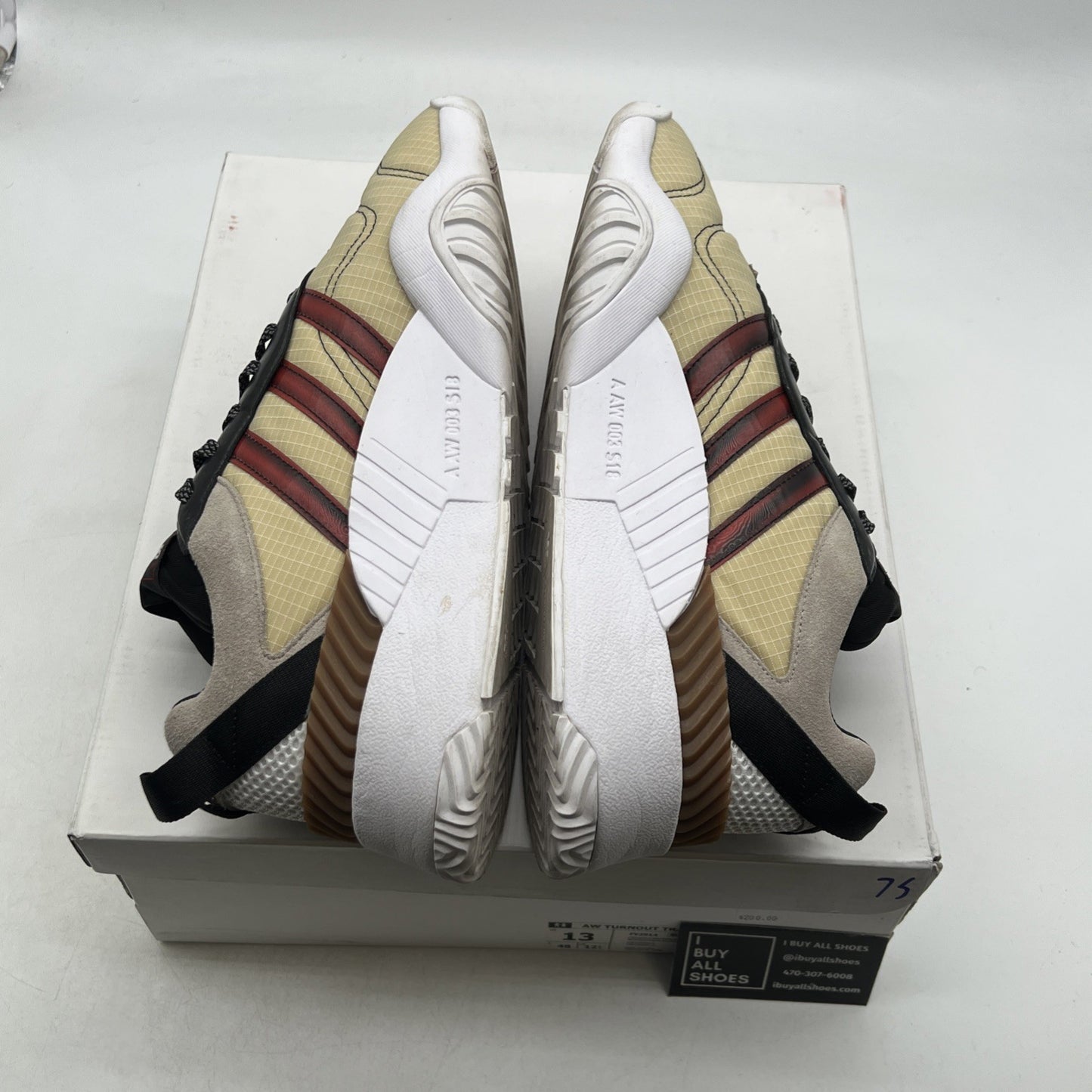 Size 13 - Adidas Alexander Wang x Turnout Trainer Light Brown (FV2914)